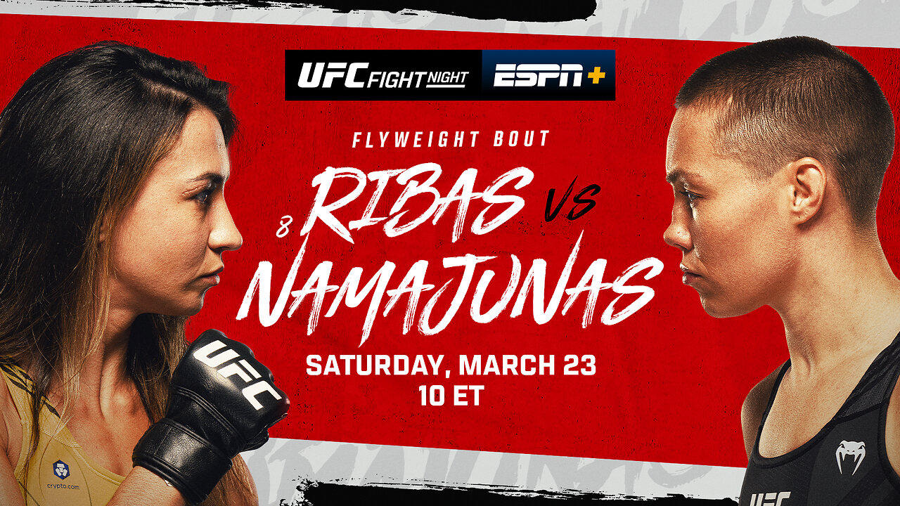 UFC Fight Night March 23rd, Ribas vs. Namajunas