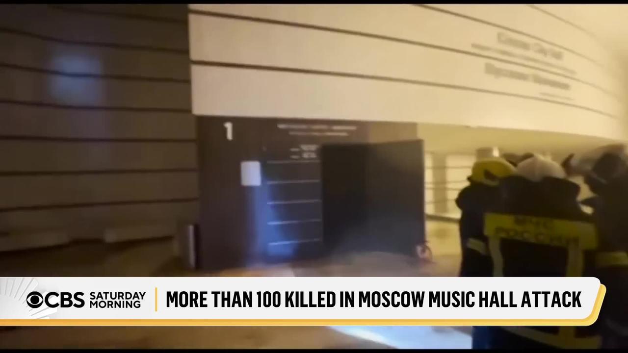 Eleven people arrested after deadly attack at concert hall in Russia