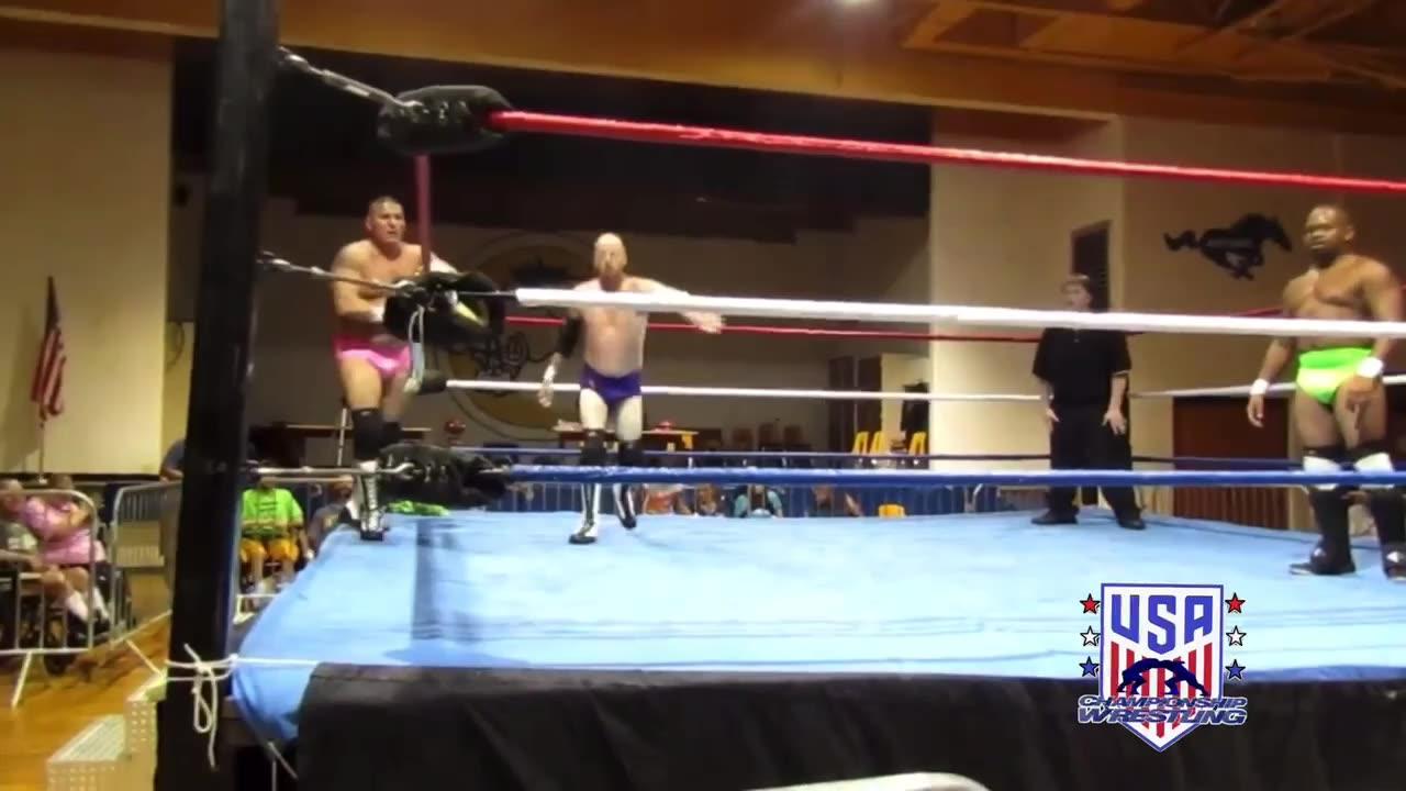 USACW(Tag Team Championship)(C) Hustle & Muscle vs The Starliners