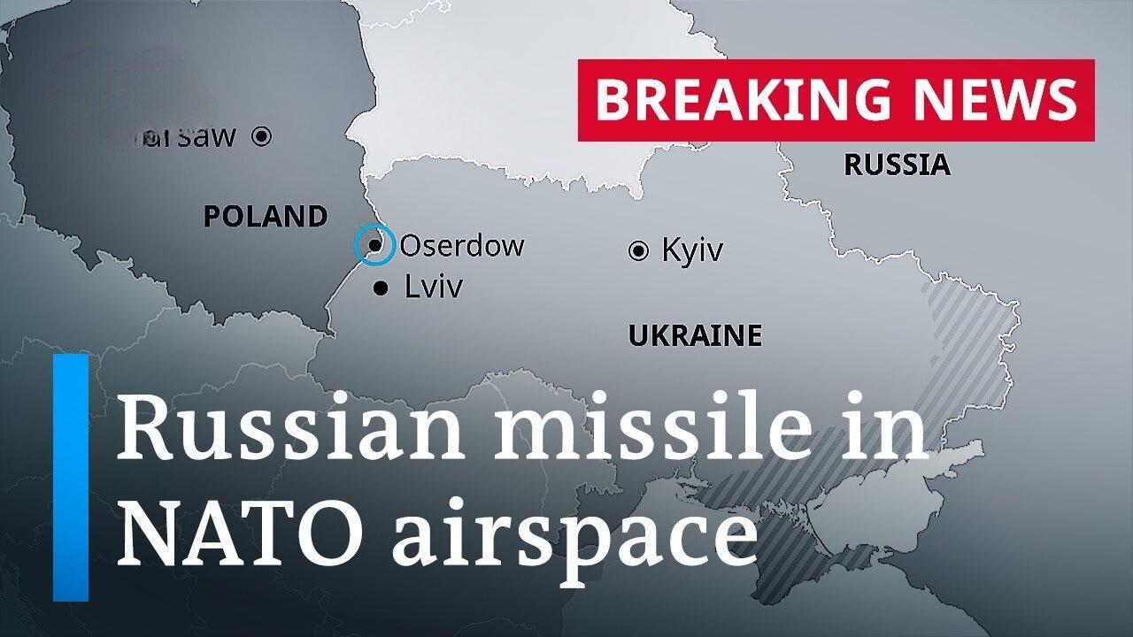NATO member Poland says Russian missile violated its airspace
