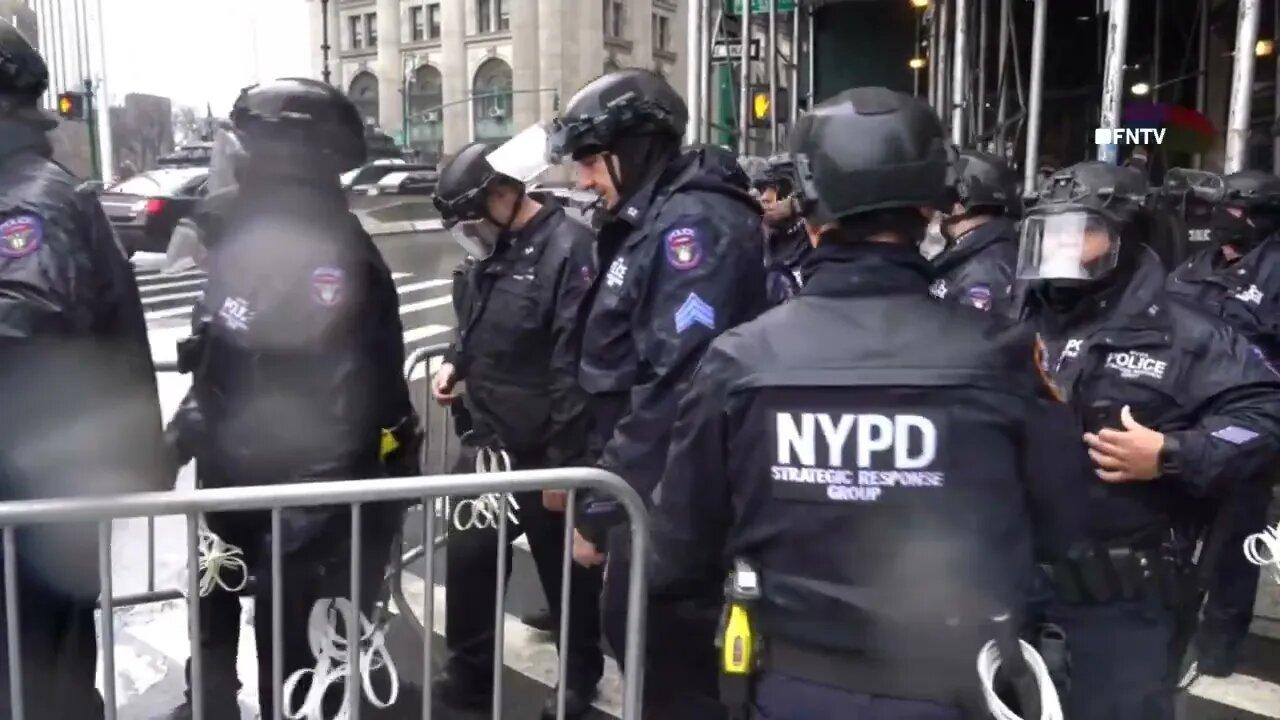 Pro Choice vs Pro Life in NYC - Mass Arrests