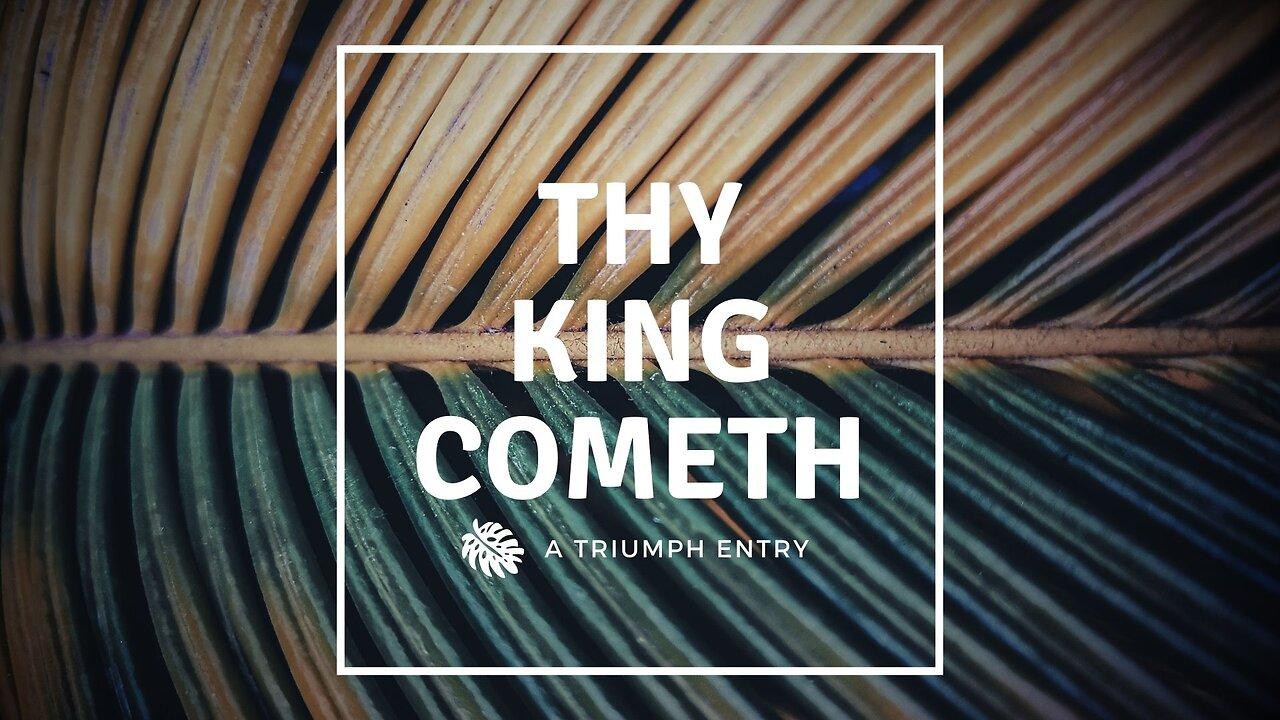 Sunday Morning Service " The King Cometh" Pastor Gary Beal