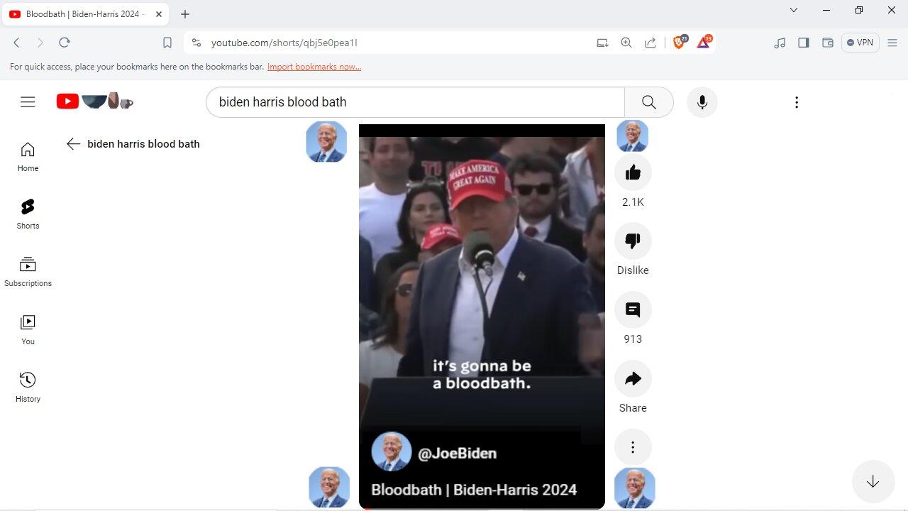What Did Trump Actually Say: Full 2024 Biden Harris "Blood Bath" Ad With Context