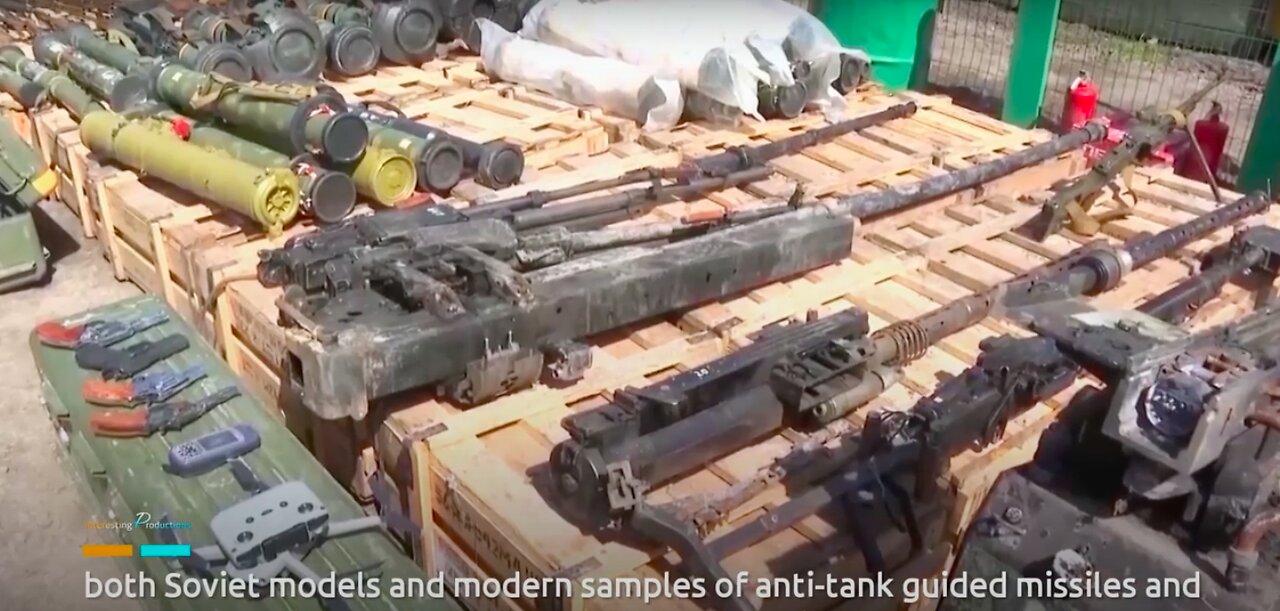 Russia seizes a large Ukrainian arsenal of NATO, German and US weapons