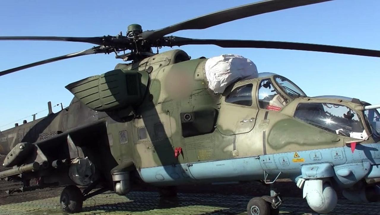 WATCH: Russia flaunts military helicopters in Ukraine