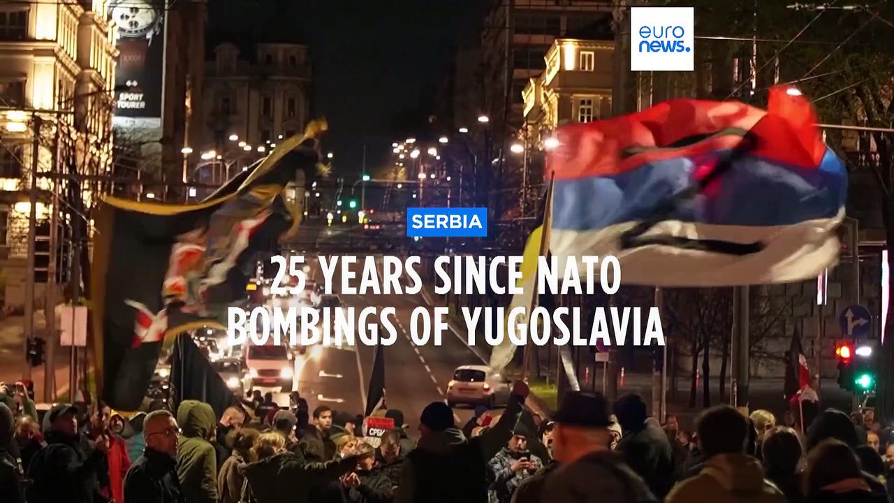 Serbia marks the 25th anniversary of NATO bombing of Yugoslavia