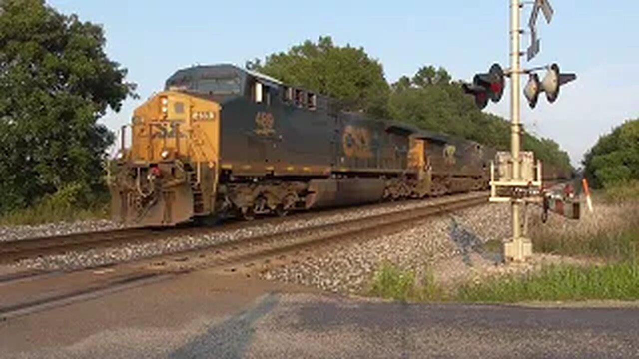 CSX B157 Loaded Coke Express Train from Sterling, Ohio August 19, 2023
