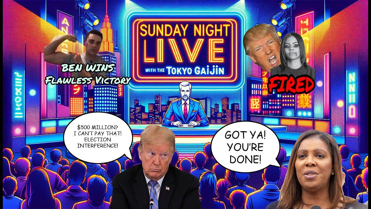 SUNDAY NIGHT LIVE - WE'RE IN TROUBLE!