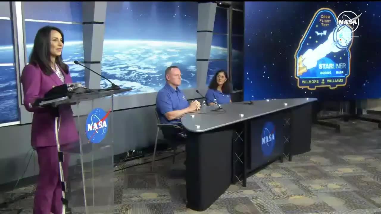 NASA’s Boeing Crew Flight Test Astronaut News Conference (March 22, 2024)