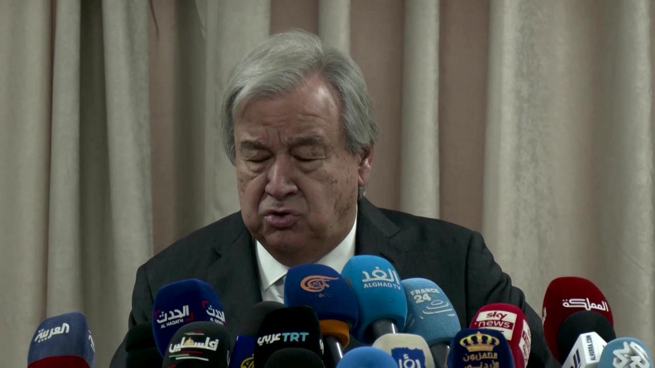 UN chief: Growing consensus to urge Israel for a ceasefire