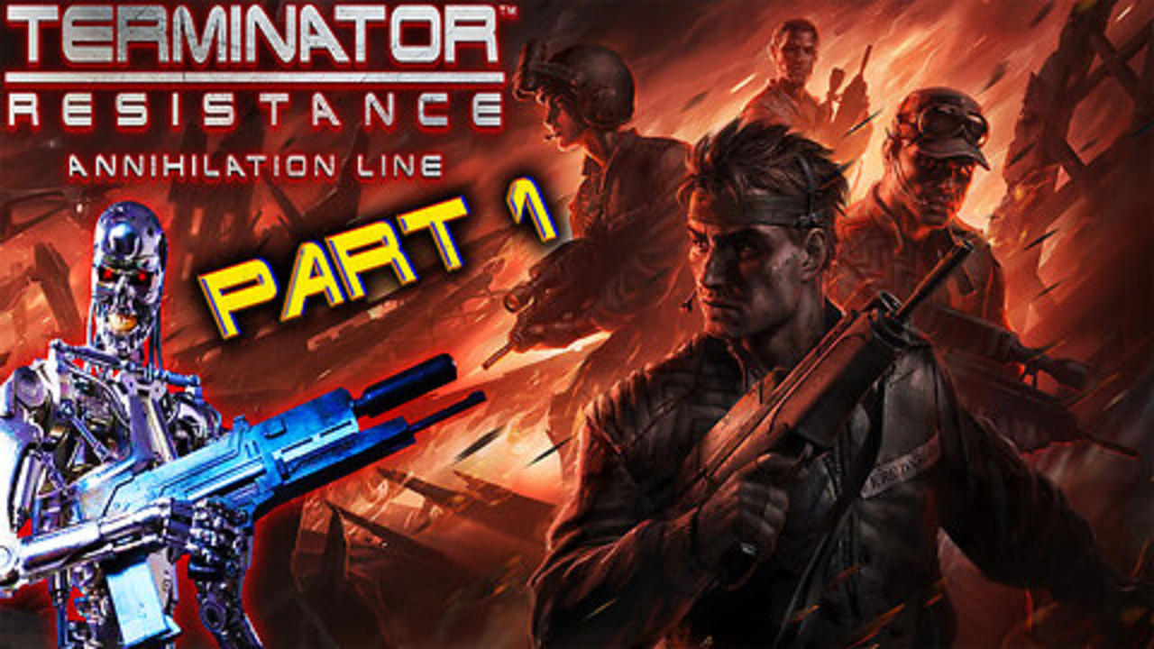 🤖 Terminator: Resistance Annihilation Line ( DLC ) 🤖 || Hard Difficulty || Part 1