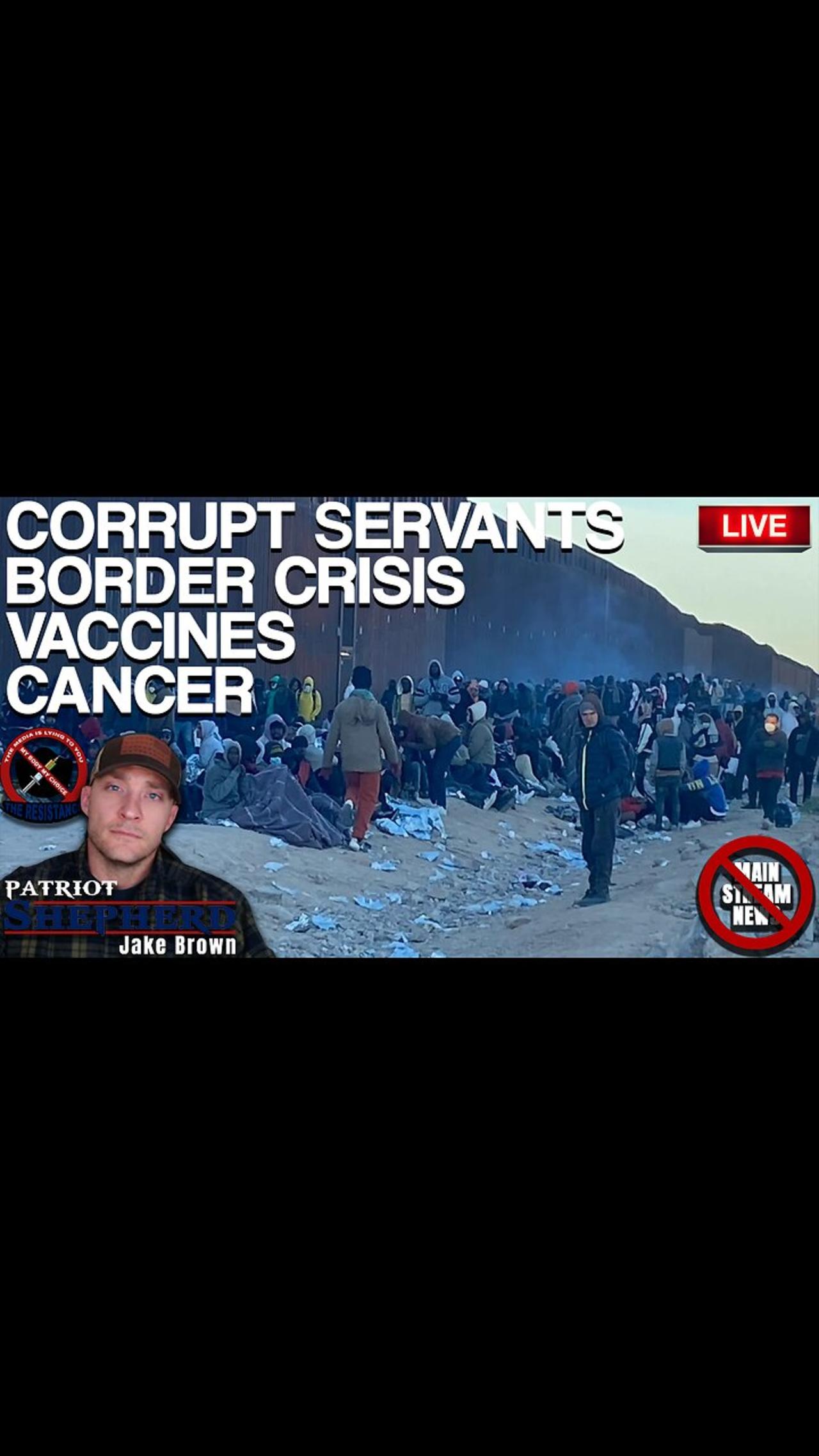 Border Crisis - Corruption - Vaccines | with JAKE BROWN 3-25-2024