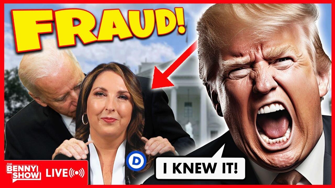 WE WERE RIGHT! Ronna ADMITS She's A FAKE Republican, Trump in Court LIVE | Commies To SEIZE Property