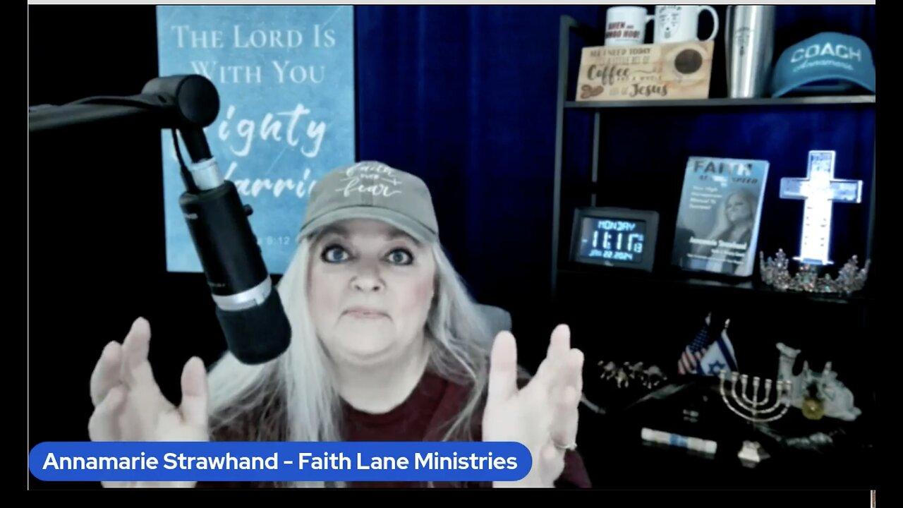 Prophecy Updates - 3/25/24 Biblical Signs Of The Times! Faith Lane Live with Annamarie