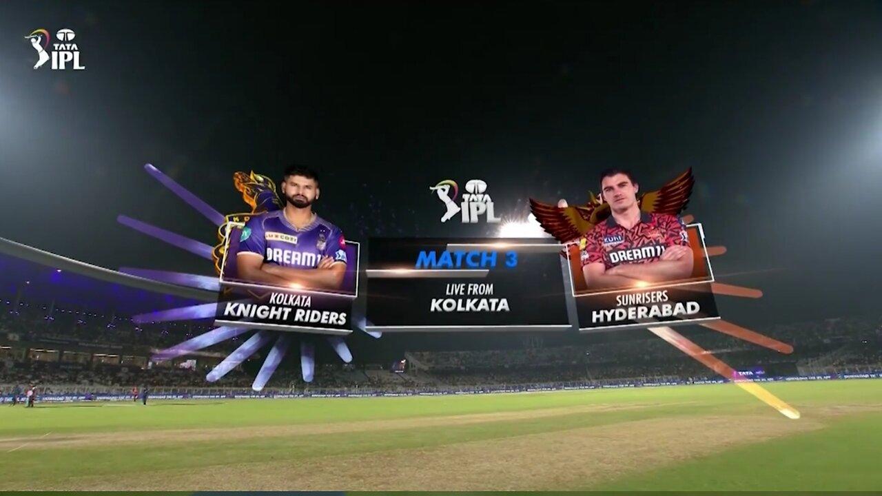 KKR vs SRH match no 3 Tata ipl highlights