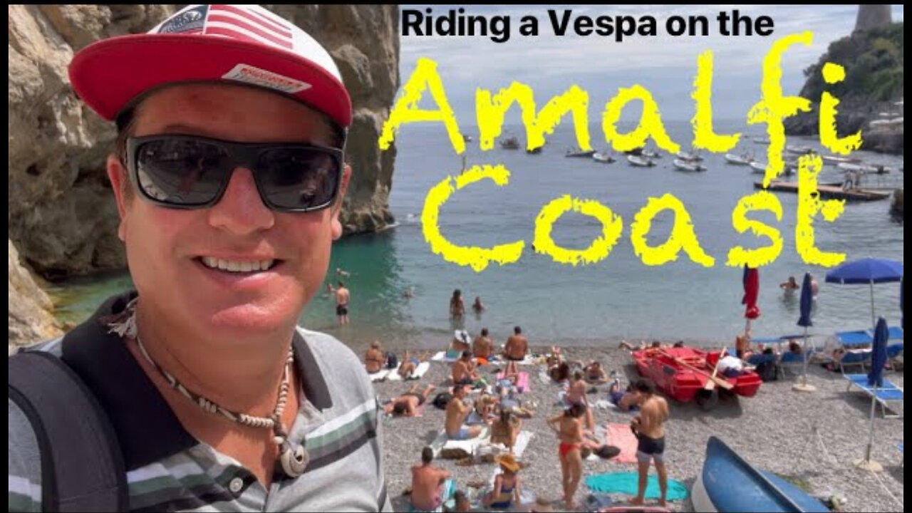 The Amalfi Coast on a Vespa: Positano and Amalfi Beaches