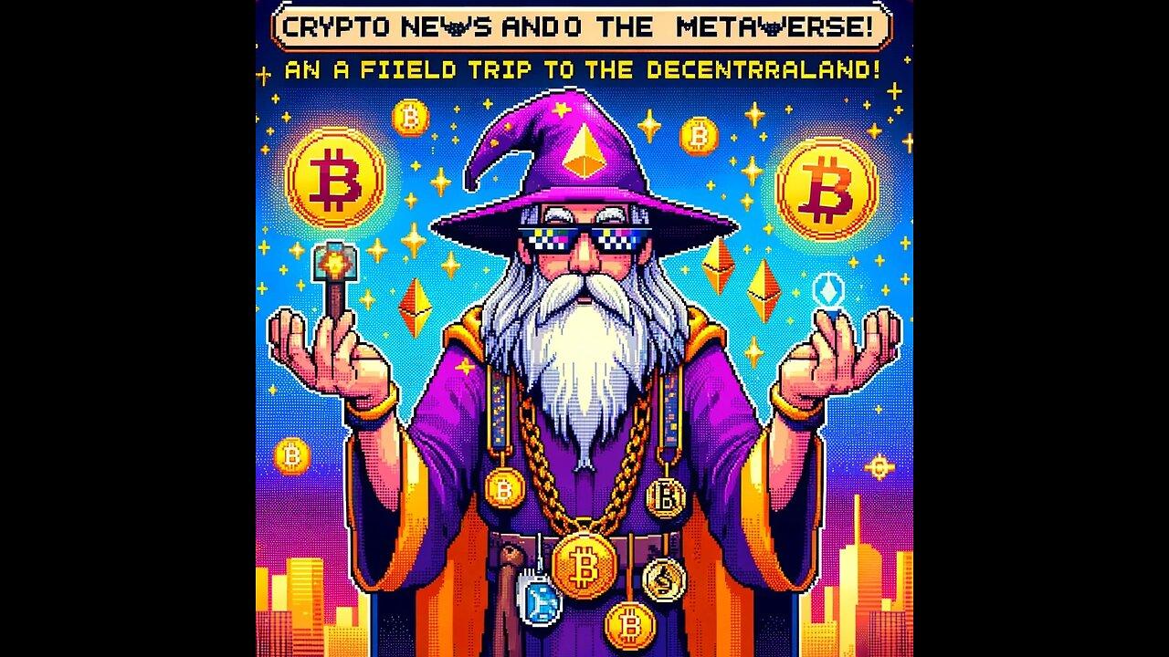 Crypto News and a Field Trip to the Metaverse! $MANA Decentraland