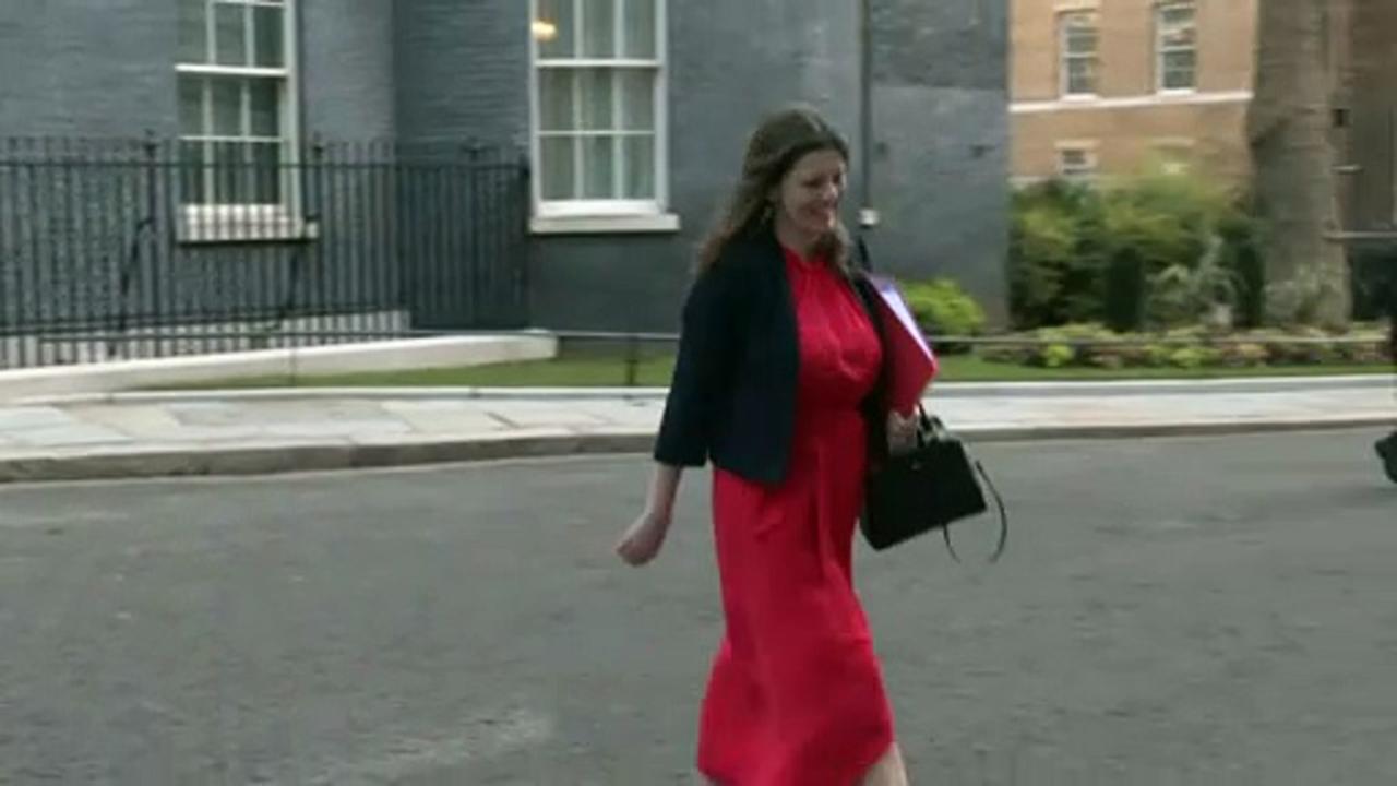 Ministers depart Downing Street after Cabinet Meeting