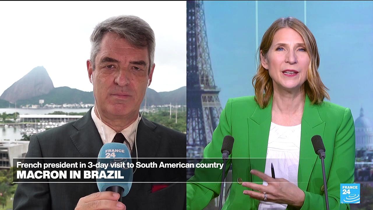 Climate change to top agenda as Macron vistis Brazil
