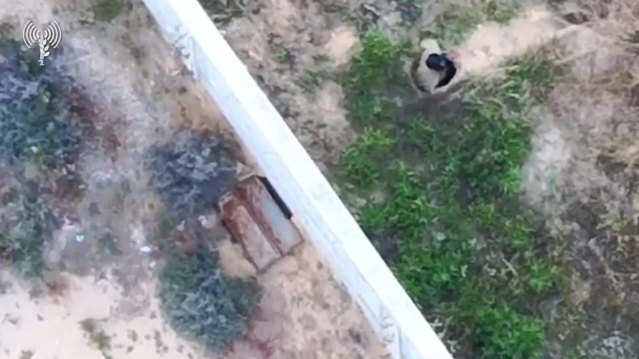 Hamas Militants Attempting to Tunnel Under Israeli Lines