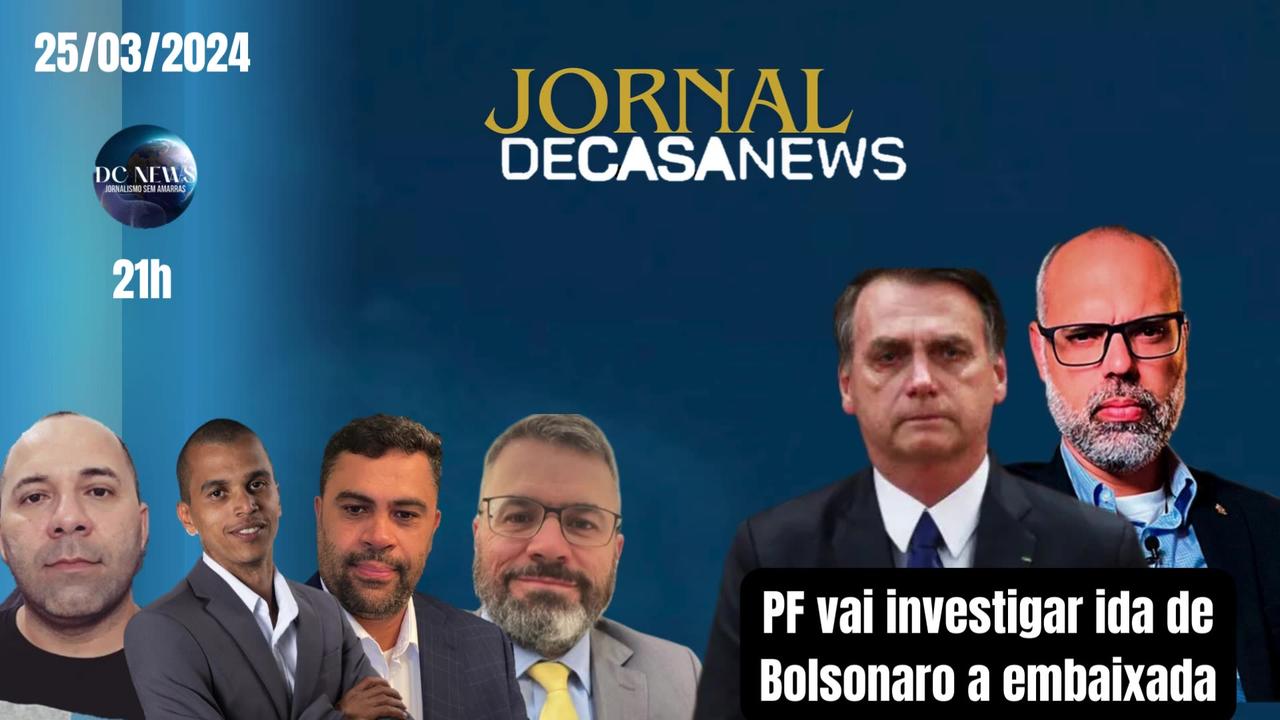 PF vai investigar ida de Bolsonaro a embaixada