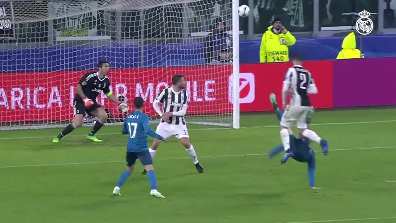 Cristiano Ronaldo's amazing bicycle kick! Juventus 0-3 Real Madrid Champions League