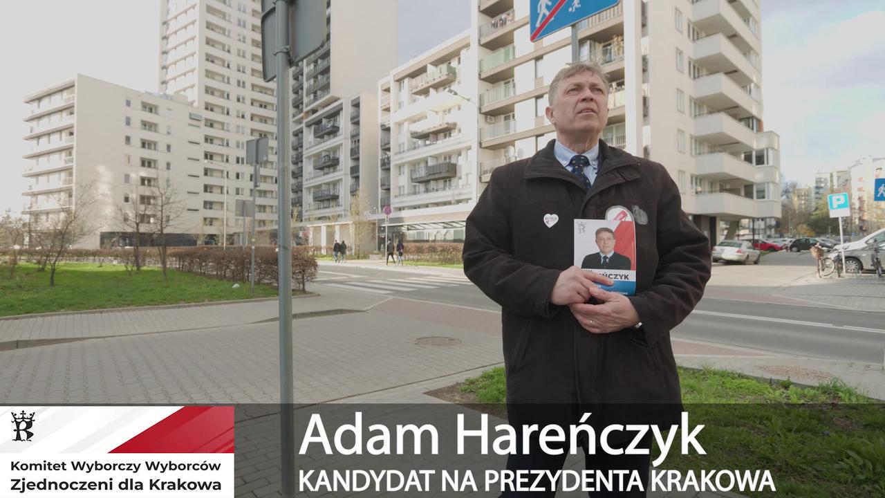 25.03.2024 r. #AdamHareńczyk - Kandydat na Prezydenta miasta #Kraków i KWW #Zjednoczeni dla Krakowa