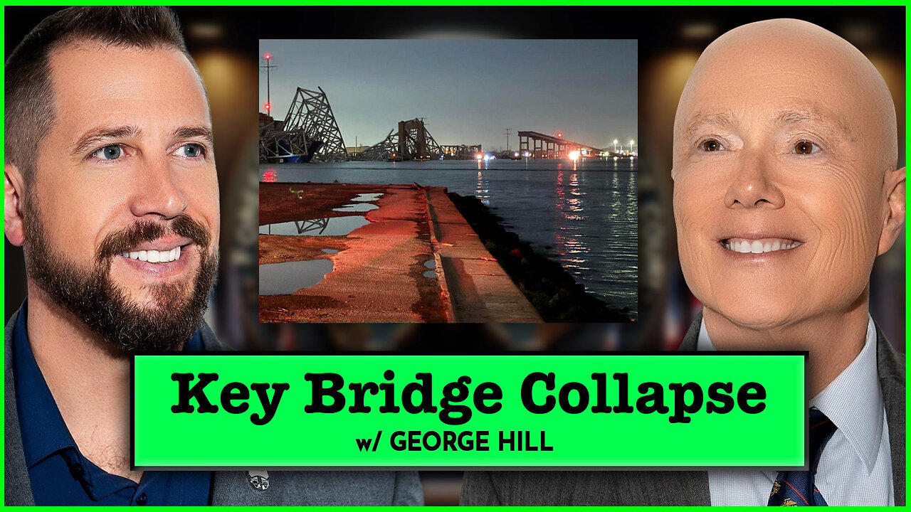 F.Scott Key Bridge, Falling Down | EP 272 | THE KYLE SERAPHIN SHOW | 26MAR2024 9:30A | LIVE