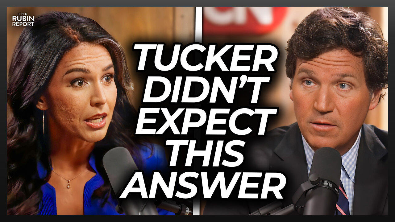 Tucker Shocked by Tulsi Gabbard’s Unexpected Answer to Trump VP Question