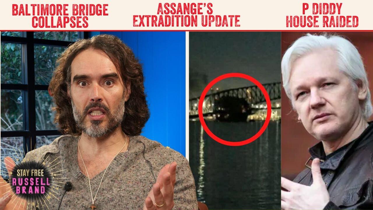 BREAKING: Julian Assange Extradition DELAYED & Baltimore Bridge COLLAPSE! - Stay Free #333