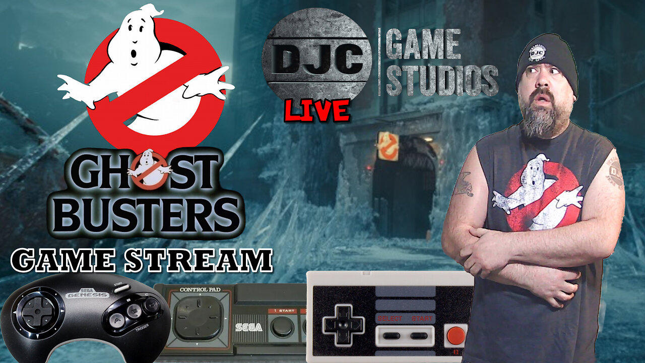 The LuNcHTimE StReAm - GHOSTBUSTERS GAMES - Live With DJC - Rumble Exclusive