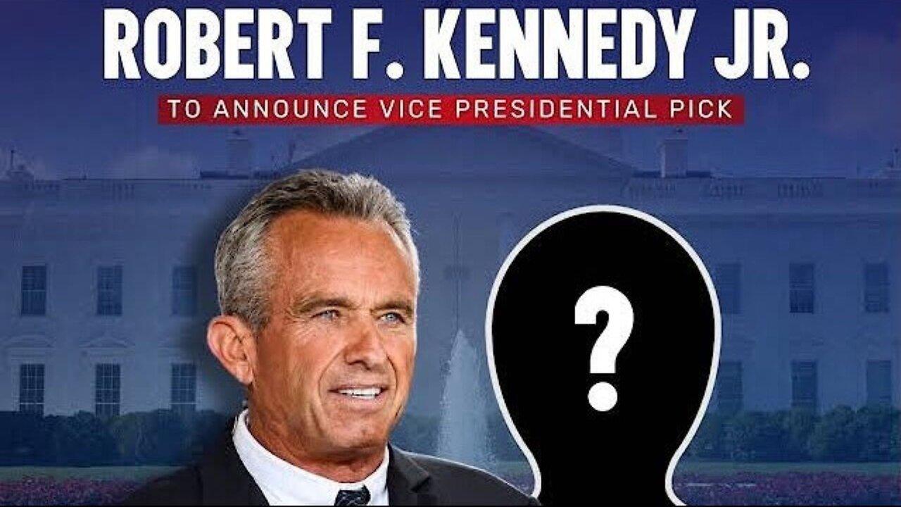 Robert F. Kennedy Jr. - Announces Running Mate LIVE Coverage: Maverick News