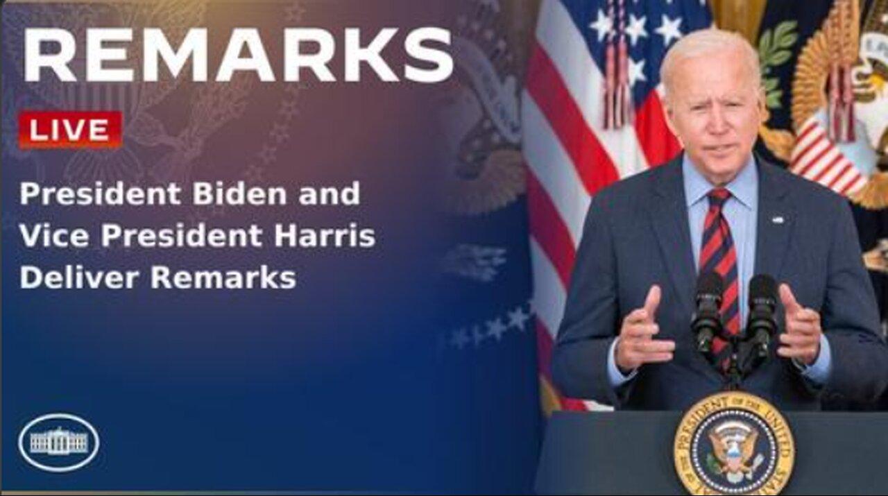 President Biden and Vice President Harris Deliver Remarks