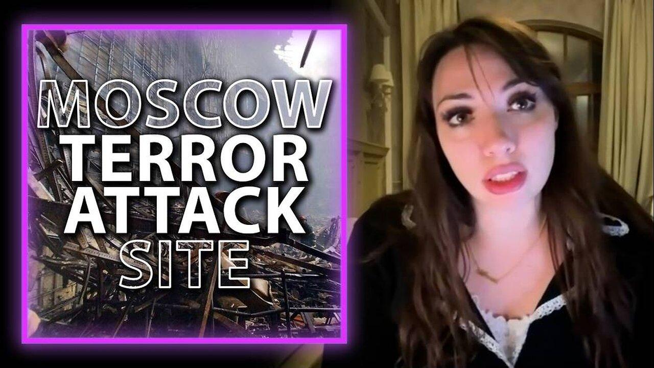 Syrian Girl Reports Live From Moscow Terror Attack Site