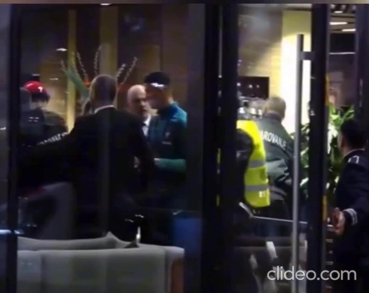 Cristiano Ronaldo was attacked by a fan in Slovenia