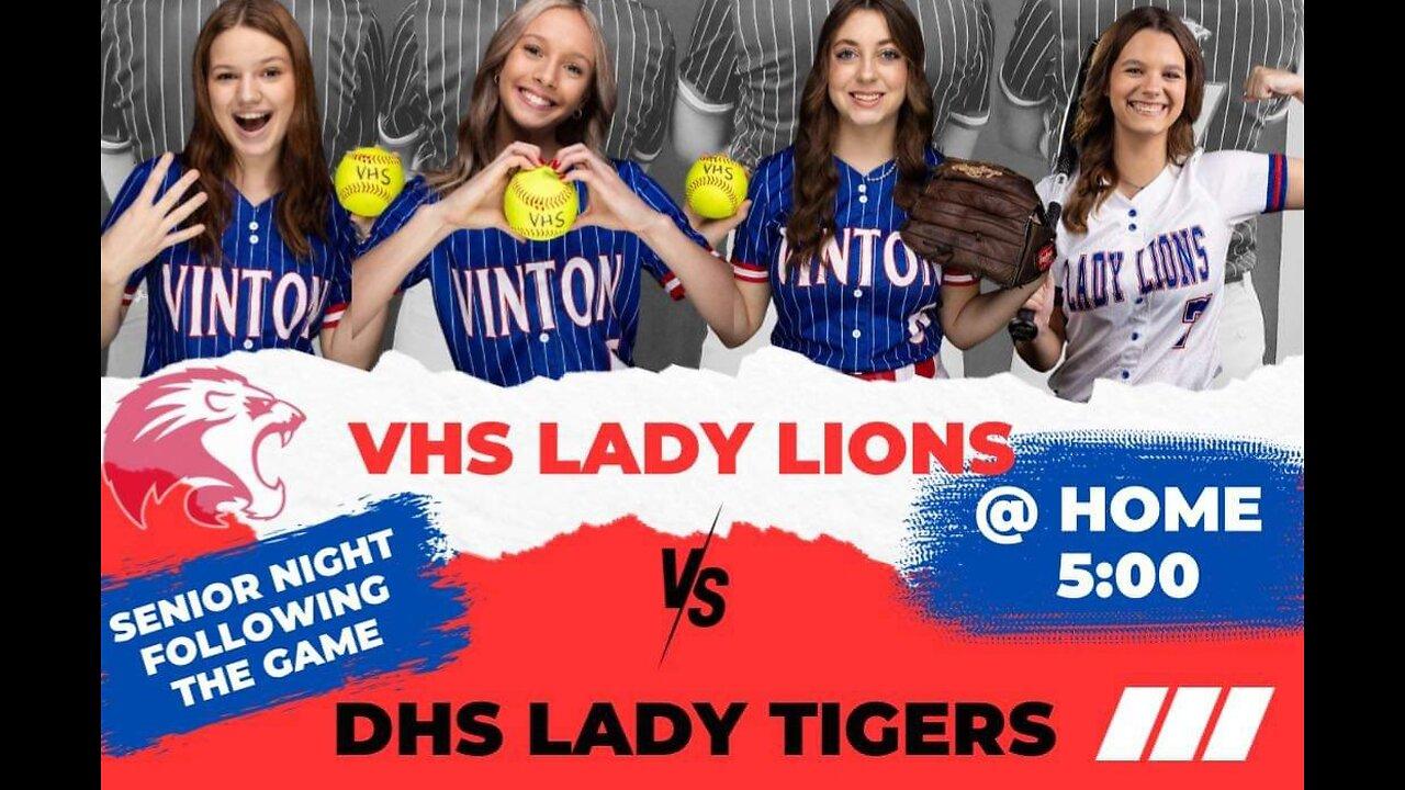 Vinton vs Dequincy LIVE 5pm | District Game | Senior Night