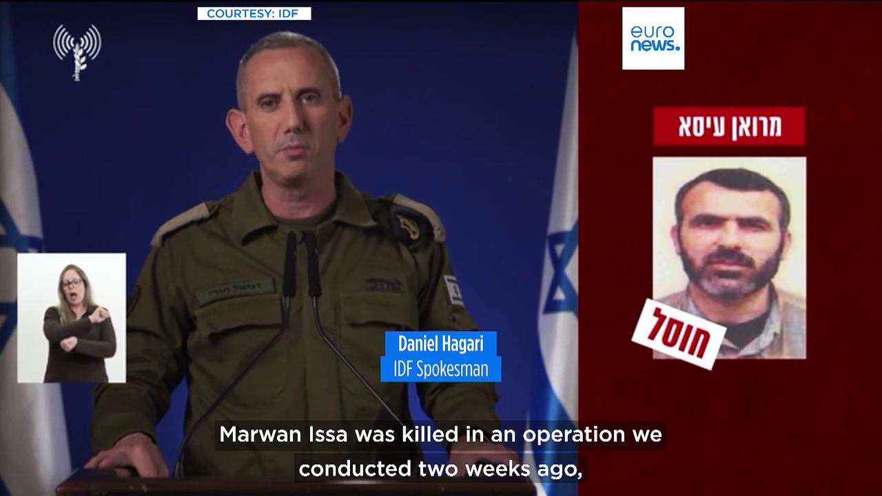 Israel-Hamas war: IDF confirms the killing of senior Hamas leader