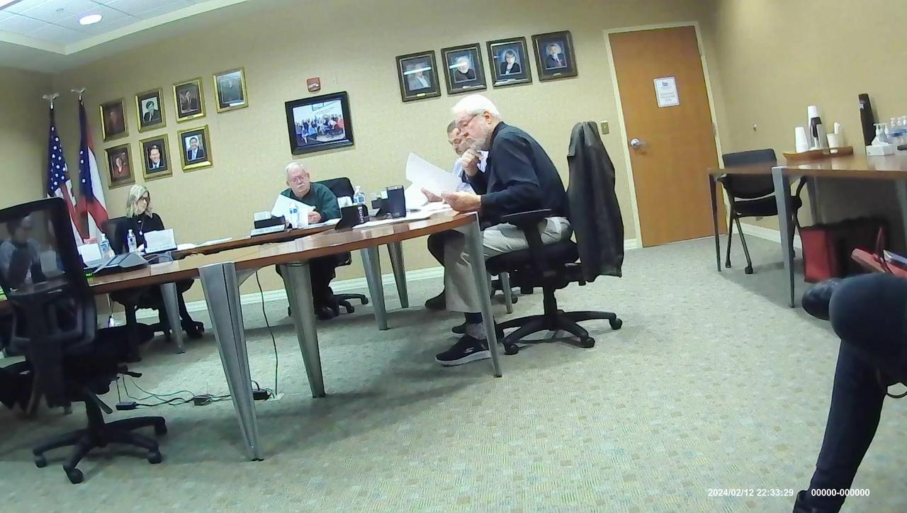 Butler County, Ohio, Board of Elections, public meeting Feb 12 part 4. (Body Cam)