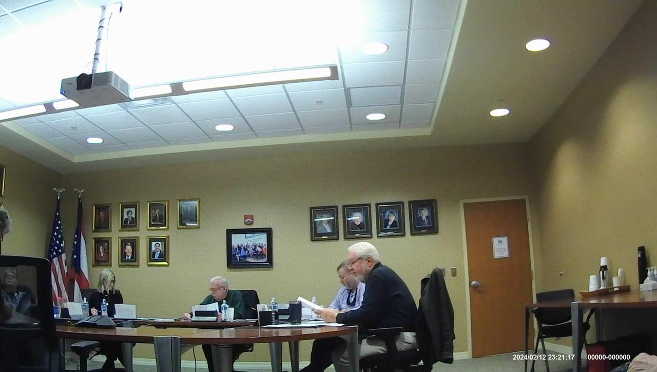Butler County, Ohio, Board of Elections, public meeting Feb 12 part 7. (Body Cam)
