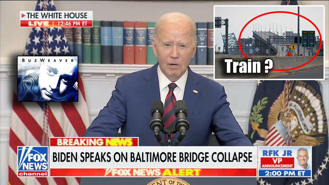 Joe Biden I Have Gone Over The Francis Scott Key Bridge by TRAIN "many times."