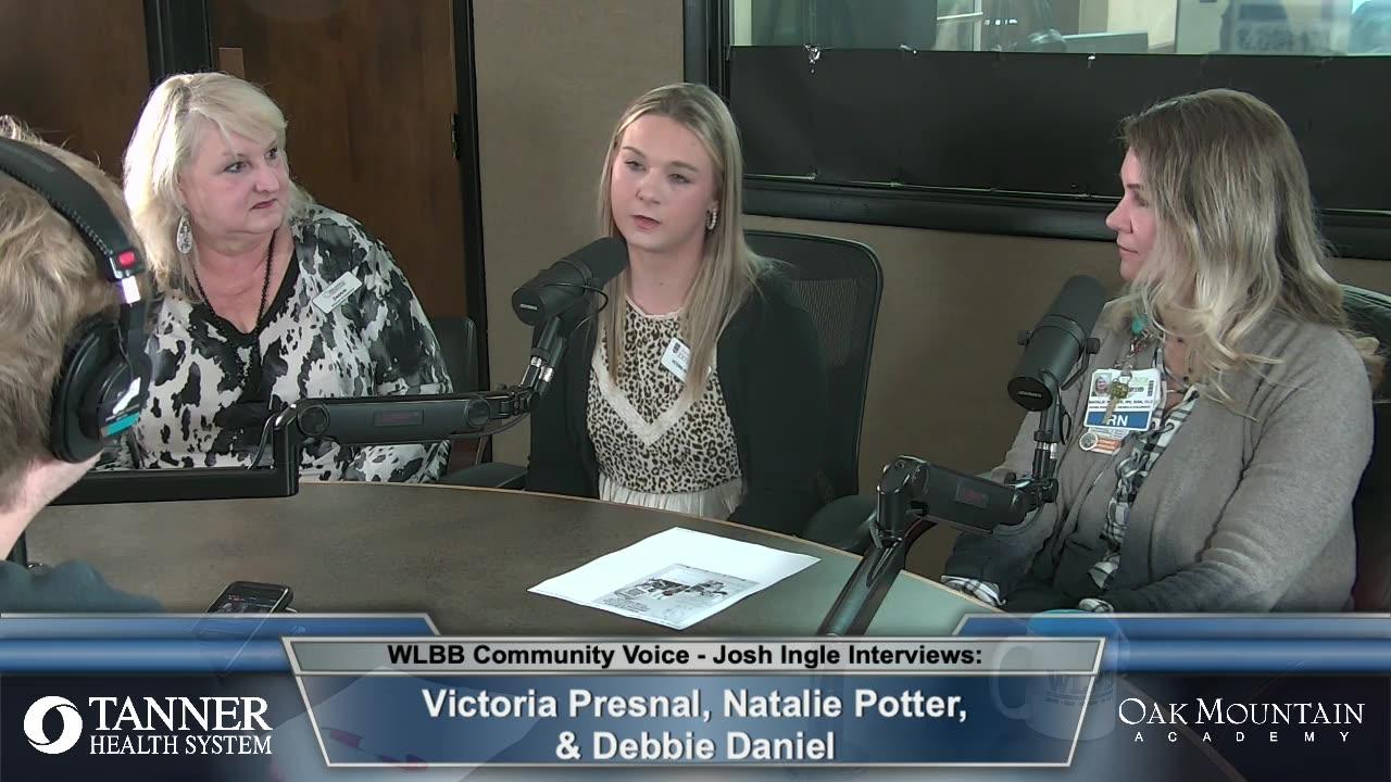 Community Voice 3/26/24 Guest: Victoria Presnal, Natalie Potter, & Debbie Daniel