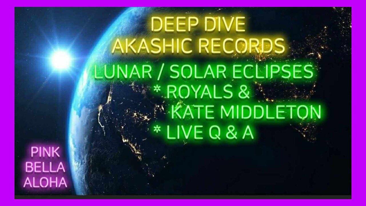 Lunar & Solar Eclipses Live Q&A with Pink Bella! * Dragons * British Royals & Kate Middleton