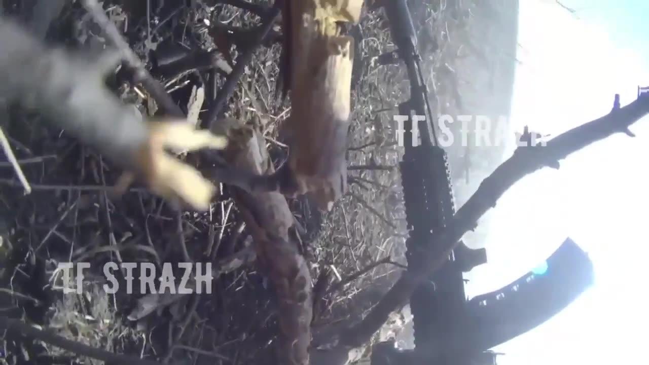 Russian soldier injured by FPV drone near Zaporizhzhia