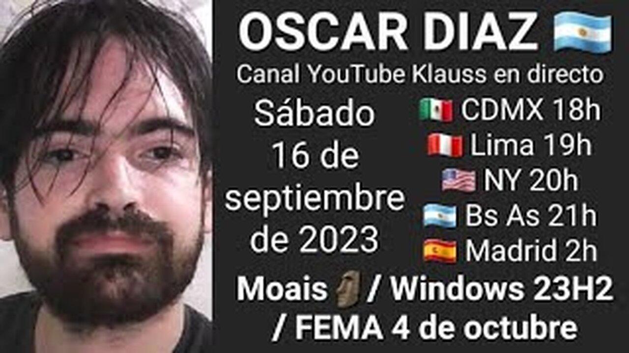 🗿 Las cuevas y moais de la Isla de Pascua - Windows 23H2 - FEMA 4 de octubre / Oscar Diaz 🇦🇷 17-9-23