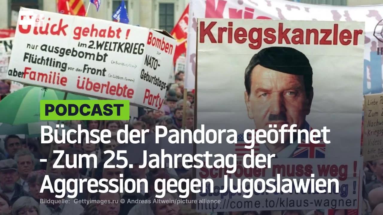 Als die Büchse der Pandora geöffnet wurde - Zum 25. Jahrestag der Aggression gegen Jugoslawien