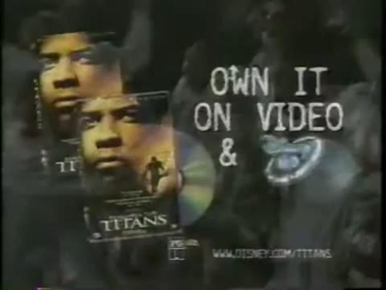 March 27, 2001 - 'Remember the Titans' Comes to Home Video