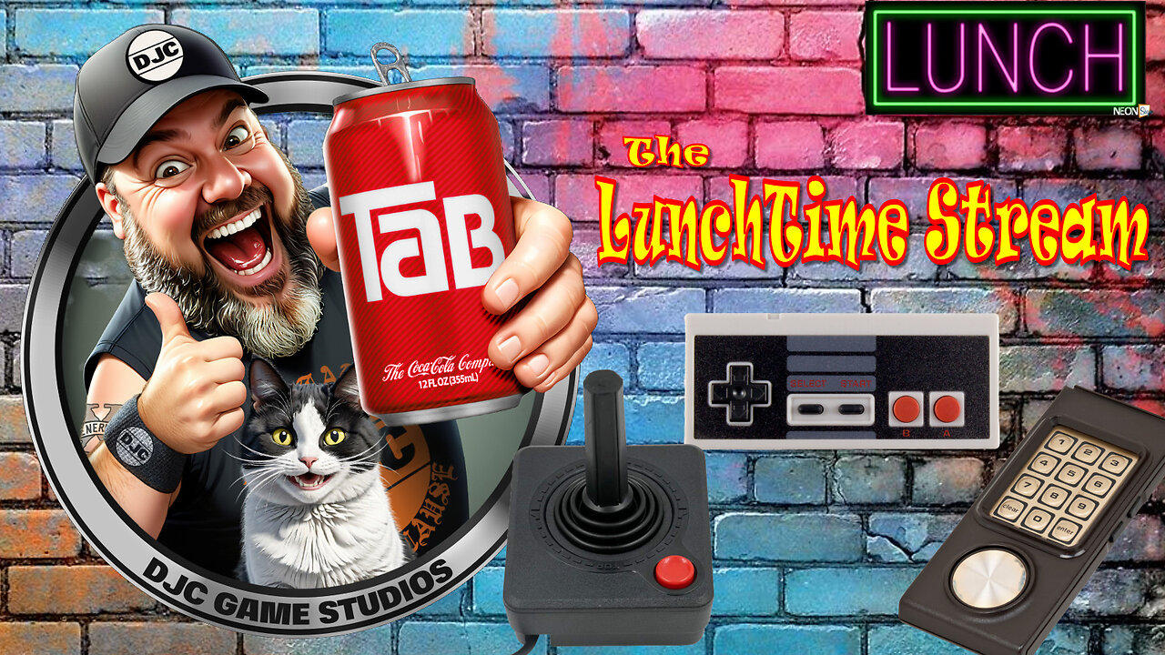 The LuNchTiMe StReAm - Live Retro Gaming with DJC - Rumble Exclusive