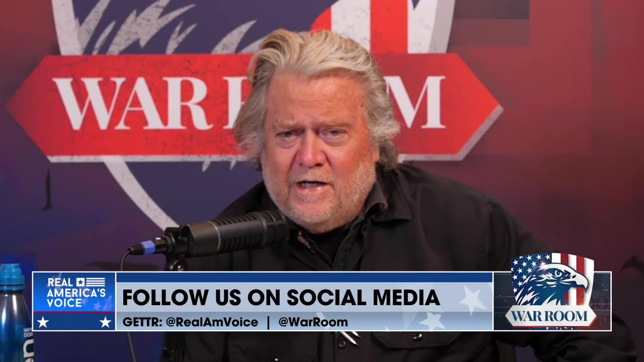 "This Is An All Out Fight": Steve Bannon On The Battle For 2024
