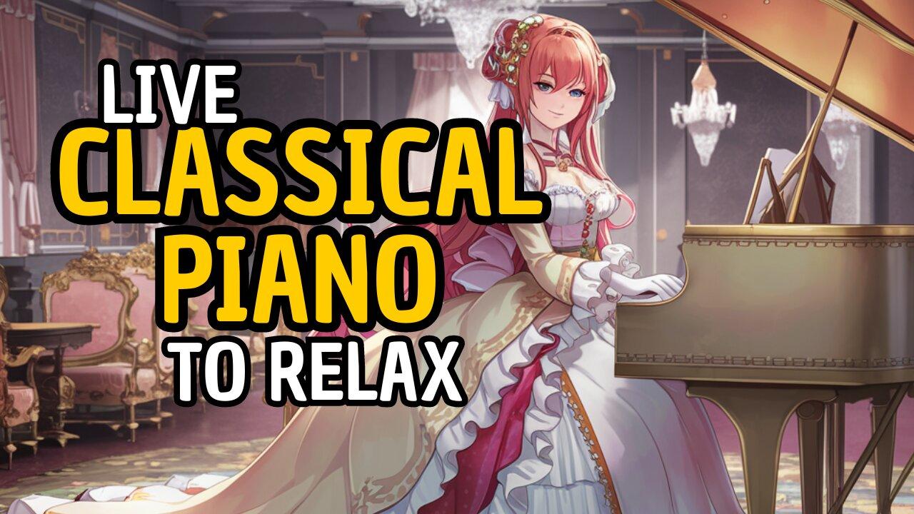 Moonlit Serenade: Relaxing Classical Piano Live