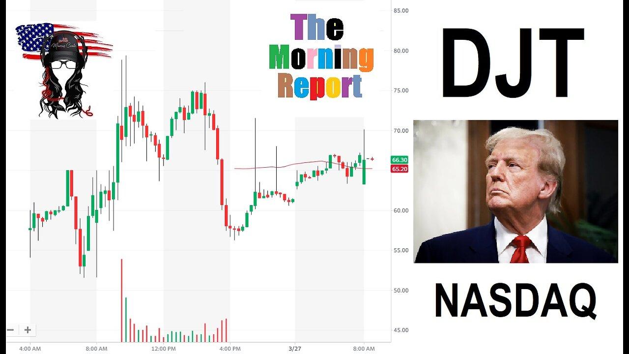 Trump Media stock [DJT] soars on first day of nasdaq trading